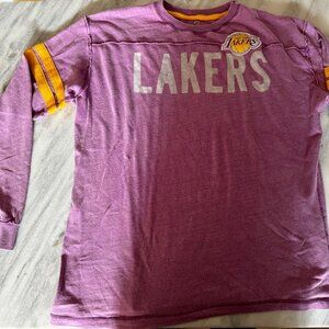 G-III Sports NBA Los Angeles Lakers Men’s Purple Yellow Sweater Size L Large